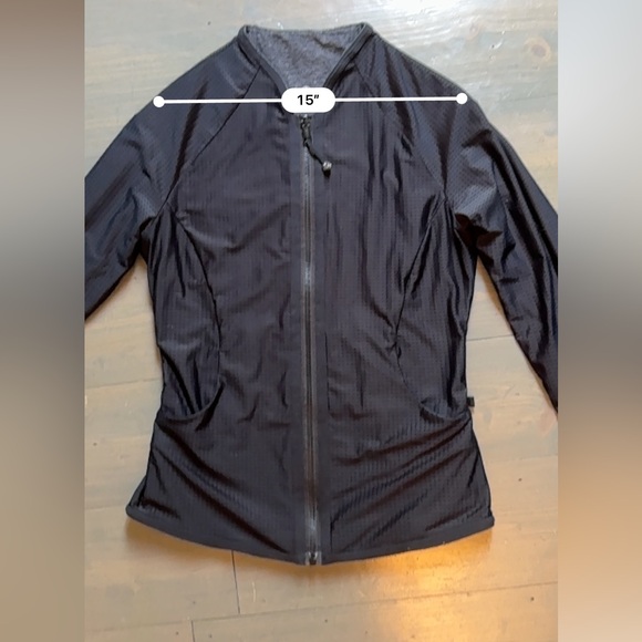 Lululemon Black ‘Find Your Bliss’ Jacket, Reversible - Size 6 - Picture 10 of 15